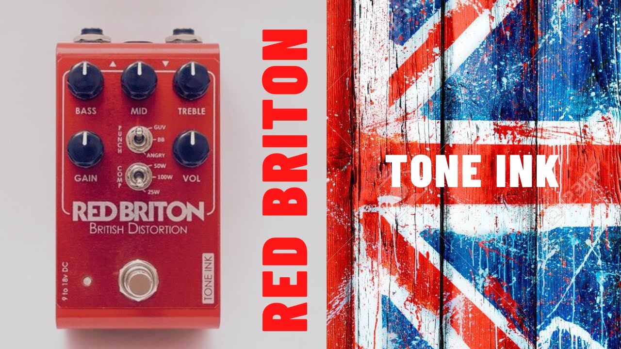 [Review] Pedal Red Briton Tone ink