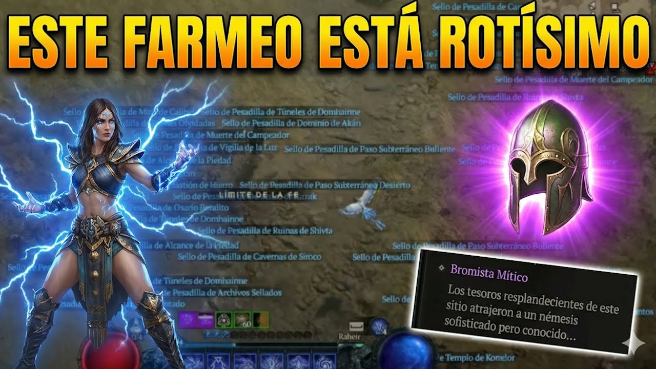 ¡ESTÁ ROTÍSIMO! 😱 Sello BROMISTA MITICO, 38 TRIBUTOS DE ASCENDENCIA y Más | 19 AZMODÁN | Diablo 4