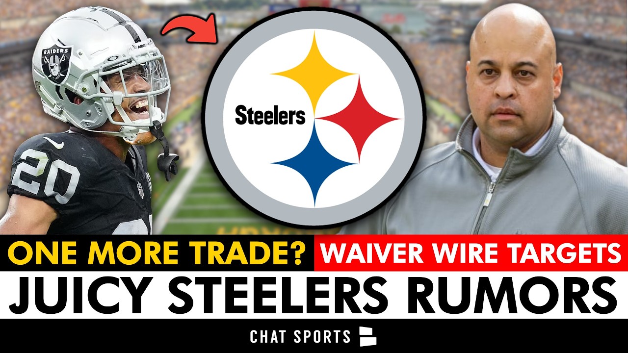 JUICY Steelers Waiver Wire Rumors: ONE MORE TRADE? + Waiver Wire Targets At Positions Of Need