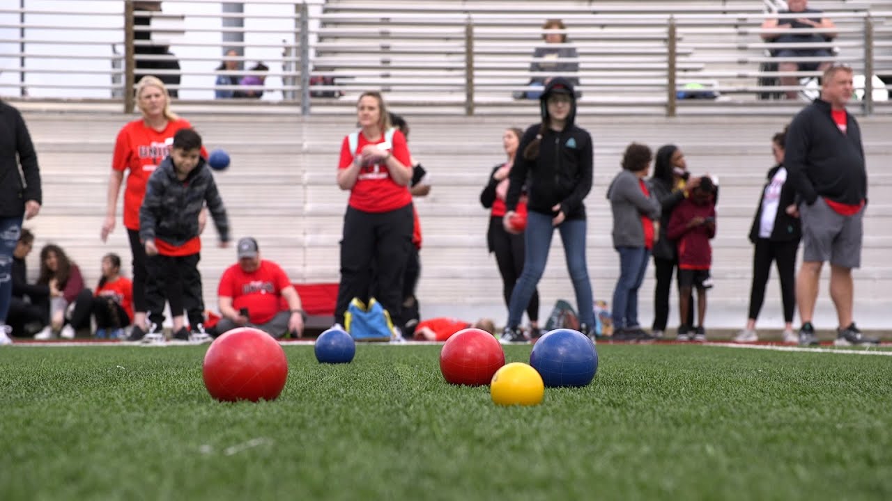 Union Special Olympians Compete in Bocce Ball