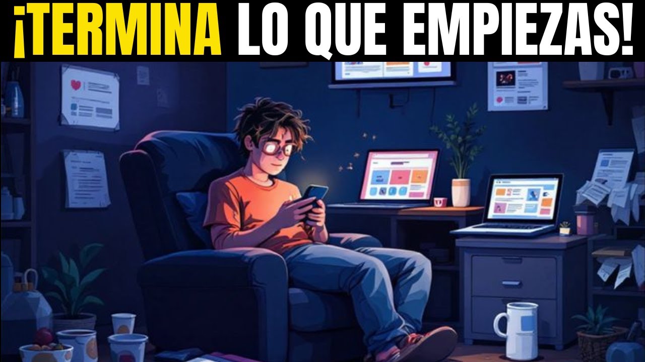 🔥 El Secreto es NO Rendirse: Empújate a Terminar lo que Empiezas (Venga lo que Venga) 💪 #audiolibro