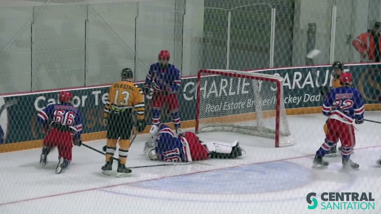 Under 18 Hockey - Lambton Jr. Sting vs Kitchener Jr. Rangers