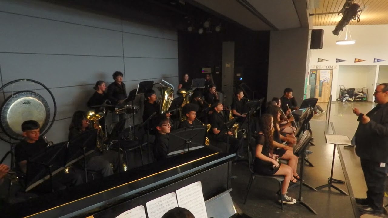 George I. Sanchez Arts and Music Night 2025; Advanced Band