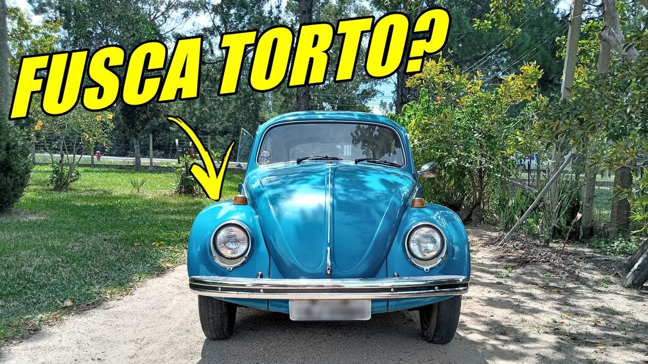 MEU FUSCA ESTÁ TORTO!! ME AJUDEM!!
