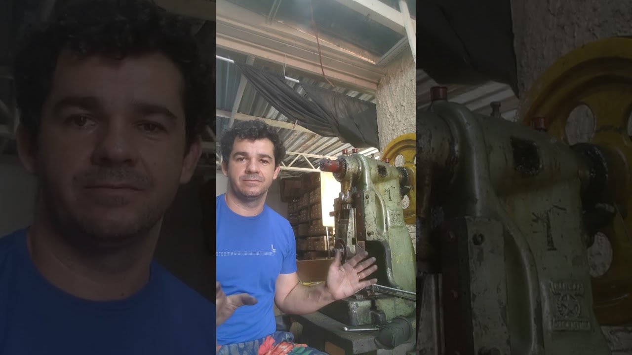Como dobrar chapas na prensa excêntrica