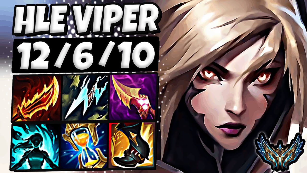 Kaisa vs Aphelios ADC [ HLE Viper ] Rank #10 Korea Challenger 25.11