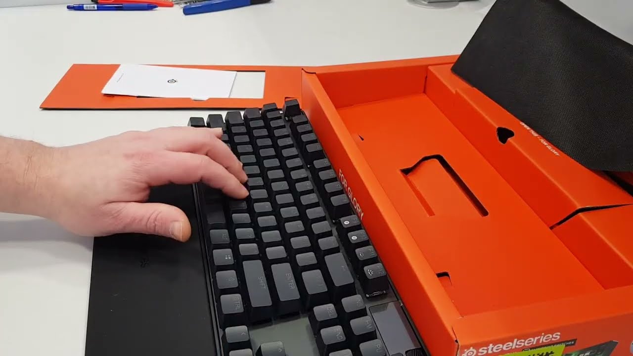 Unboxing the SteelSeries Apex Pro TKL Wireless (Worth the Hype?)