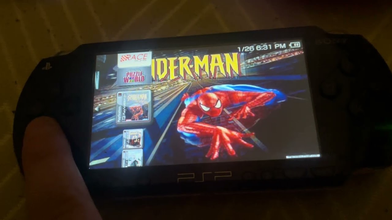 Games on my modded psp 