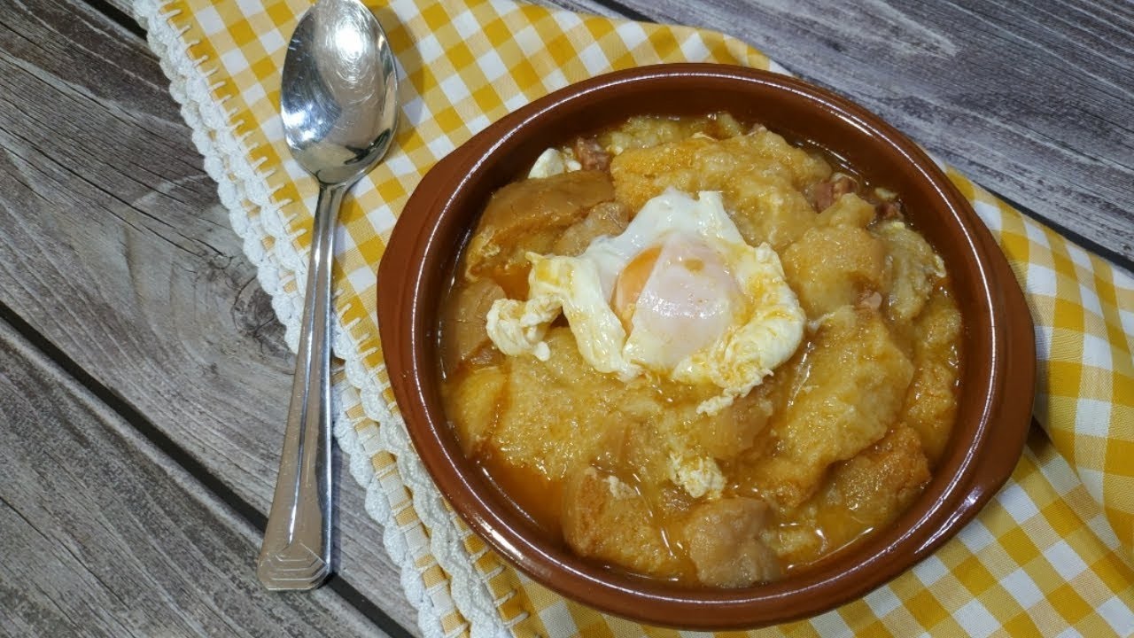 SOPA DE AJO O SOPA CASTELLANA | FÁCIL Y ECONÓMICA CON MAMBO¡¡¡