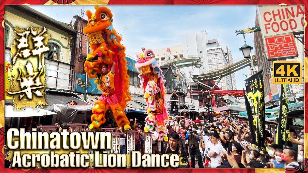 Lion Dance By Khuan Loke 群乐 @ Chinatown Oloiya Petaling Street