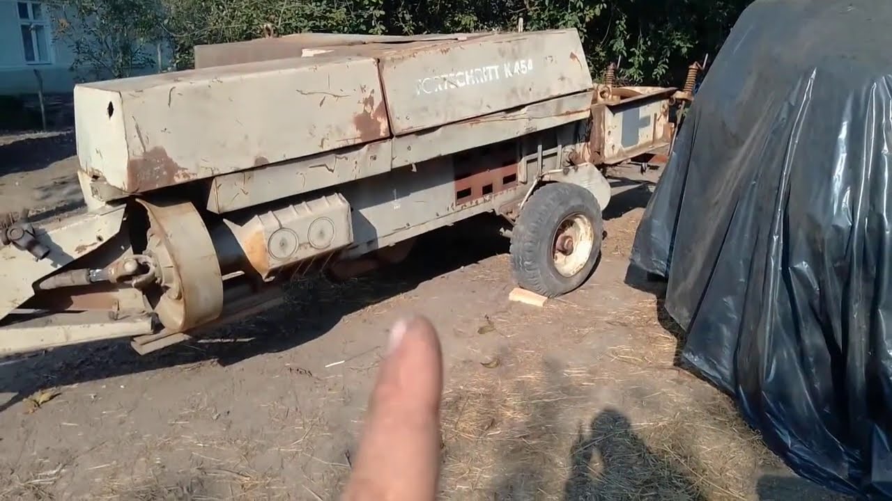 купили прес Fortschritt K454