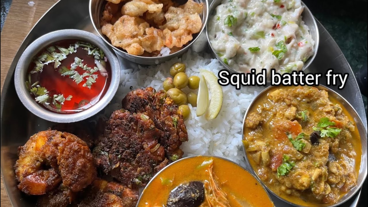 Goan Sungta kodi and mankyo che tonak recipe #squid #squidrecipe #goanfood 