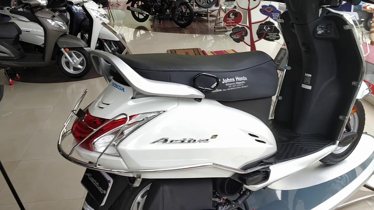 Activa 5g Pearl Amazing White Colour
