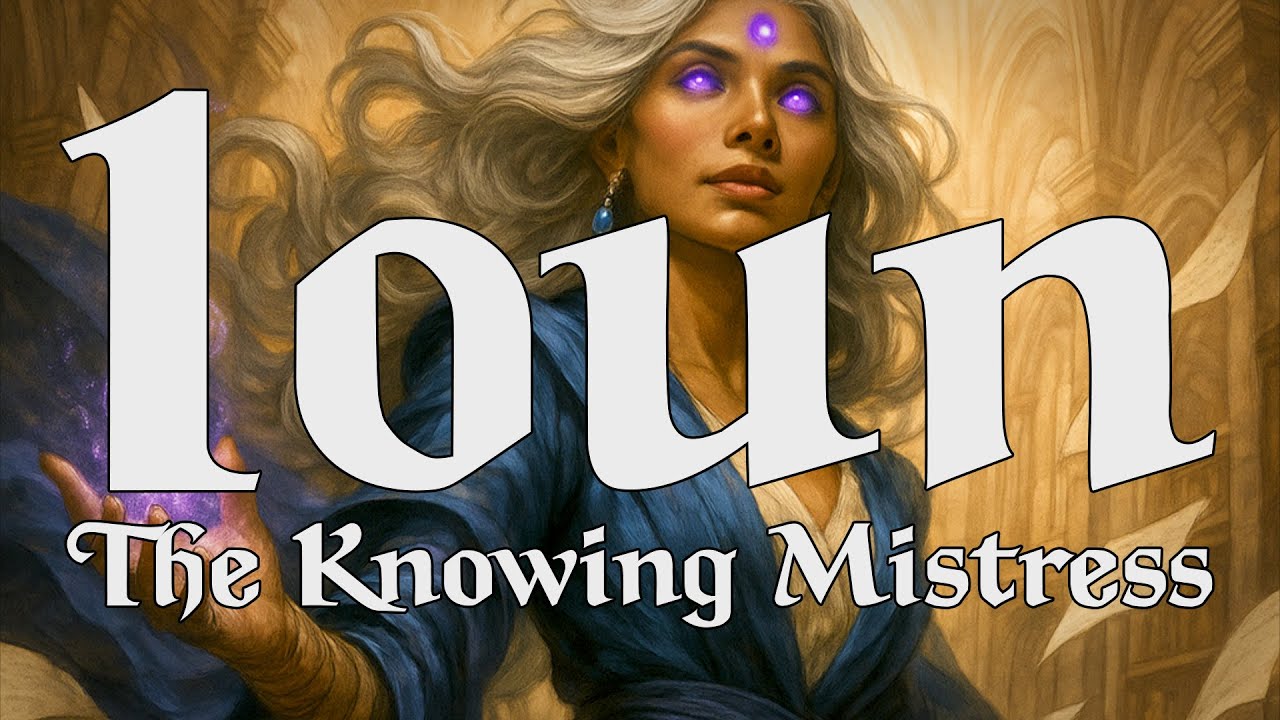 Ioun – The Knowing Mistress | D&D Goddess of Knowledge, Inspiration & Magic (Exandria/4e D&D)