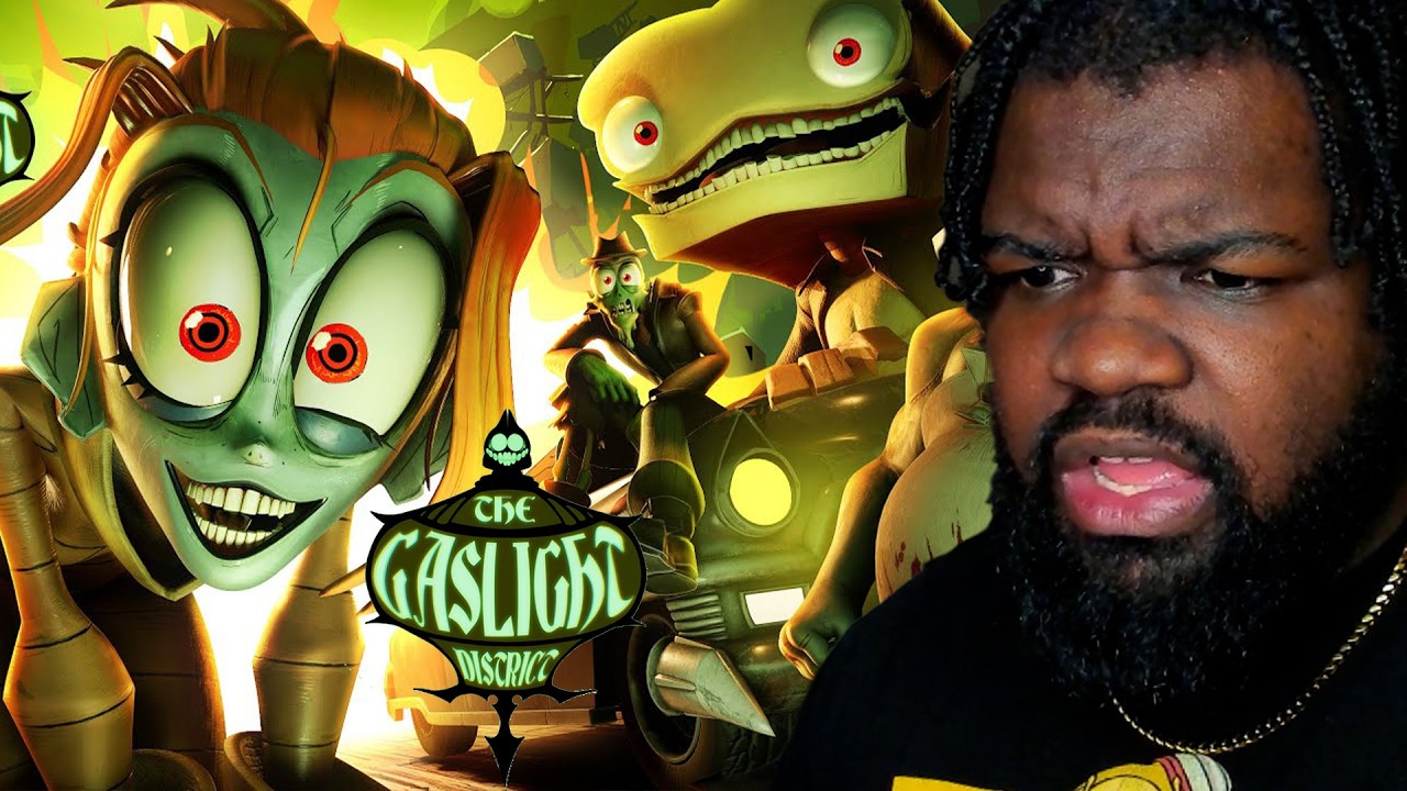 THis Whole Show is Unhinged and Weird! THE GASLIGHT DISTRICT: PILOT REACTION