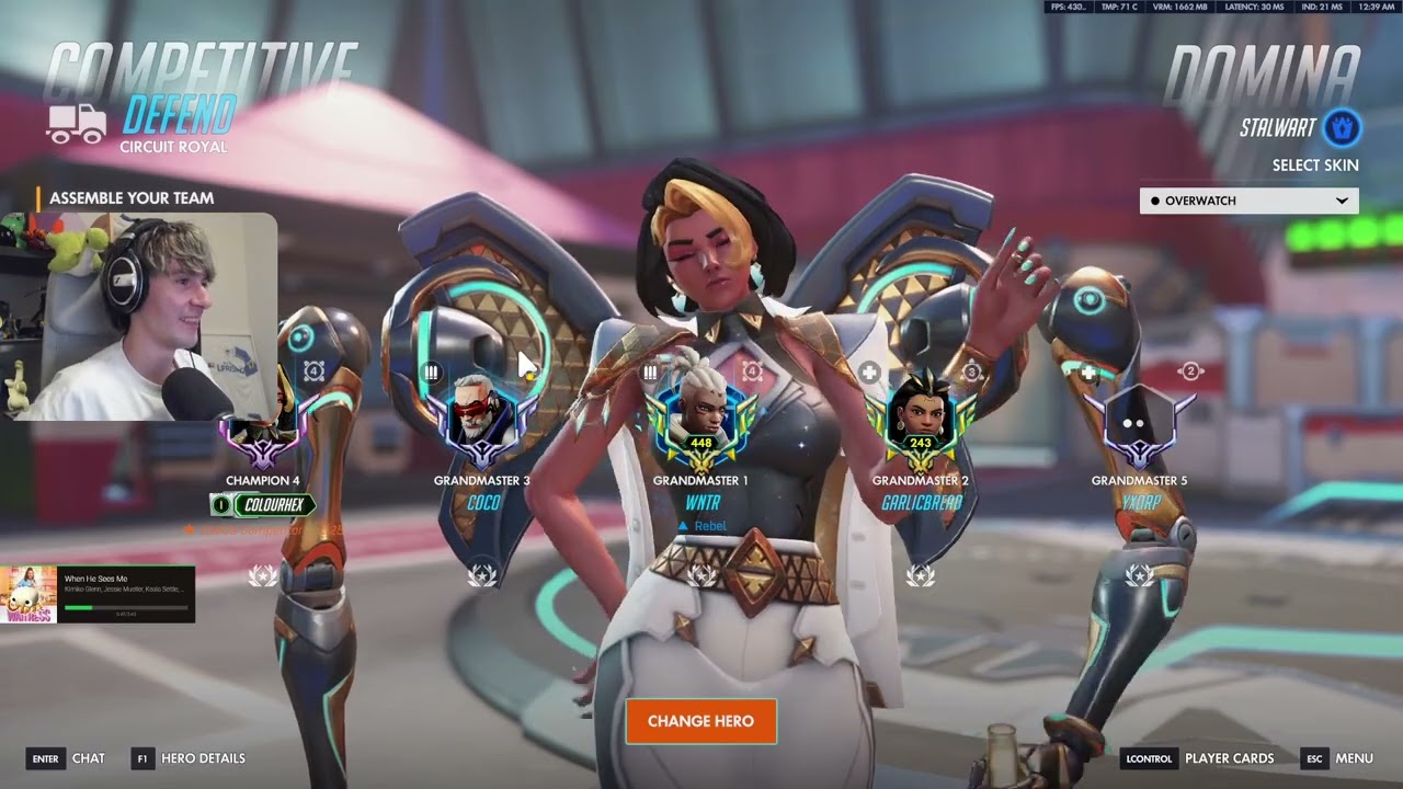 21k DMG as Domina! ColourHex Pro Domina Gameplay Overwatch Archive