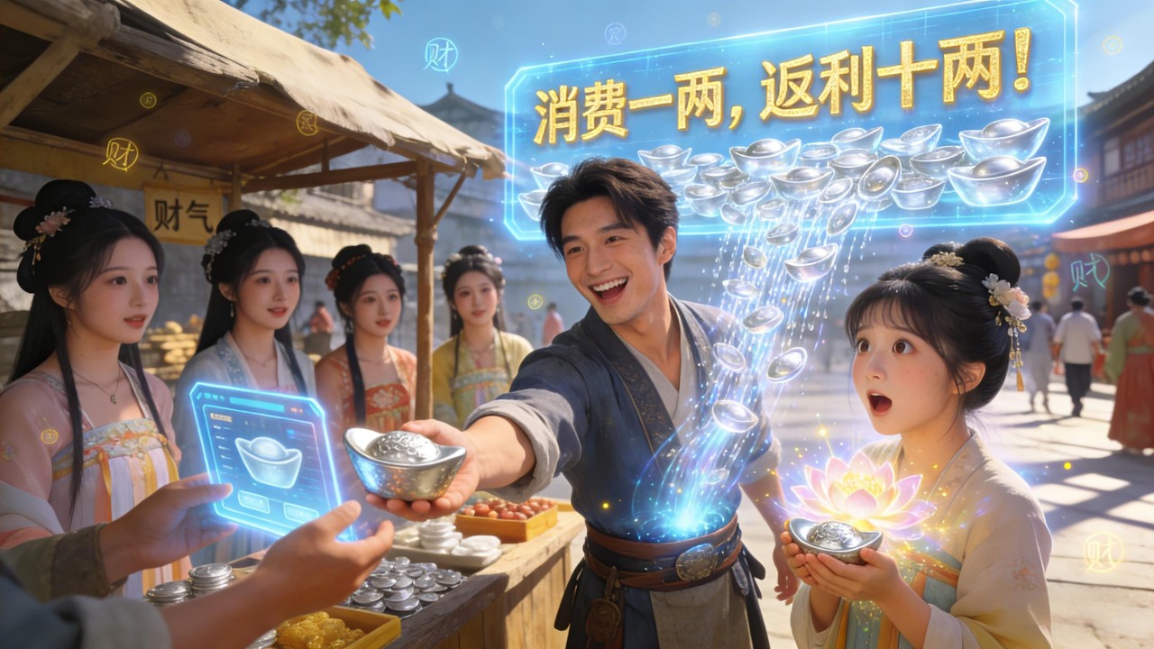我穿越古代，綁定寵妻返利系統！娶個媳婦花了十兩，系統反手返我一百兩！💰🔥
