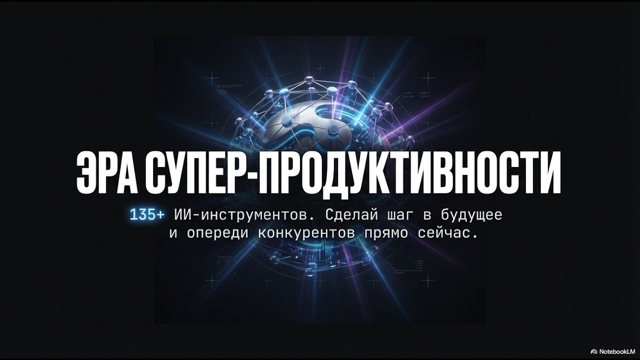 ШОК! Как ИИ изменит твою работу НАВСЕГДА. Забудь всё, что ты знал. 135+ нейросетей для роста.