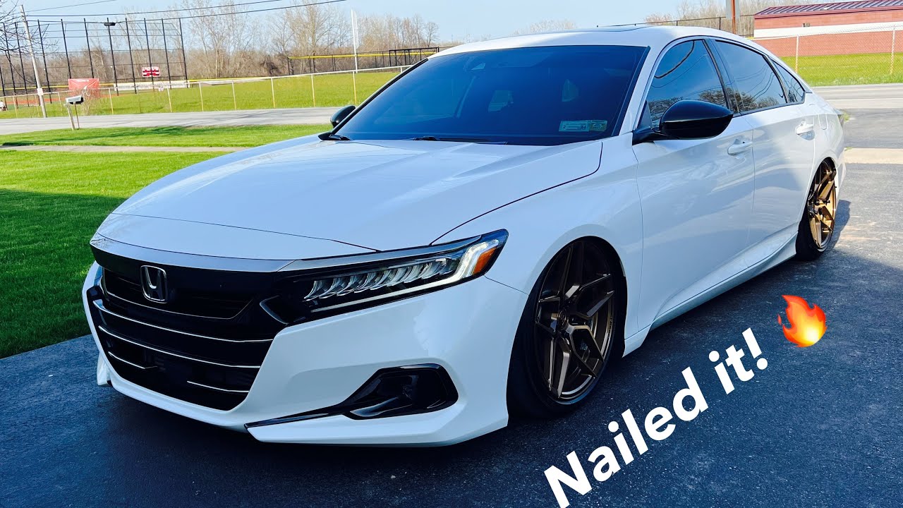 This front lip nailed it on my 2022 2.0T honda accord