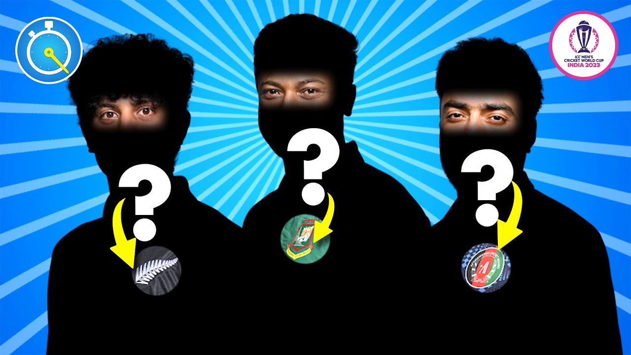 Can You Guess The Cricket Player by His Eyes? - Part 2 | Cricket World Cup 2023 Quiz