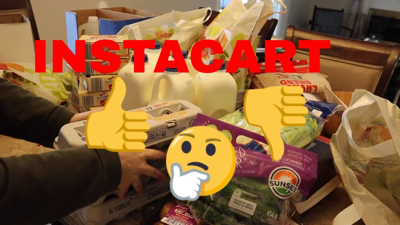 Instacart Aldi Haul through Instacart  review- -- How did they do 👍👎😀