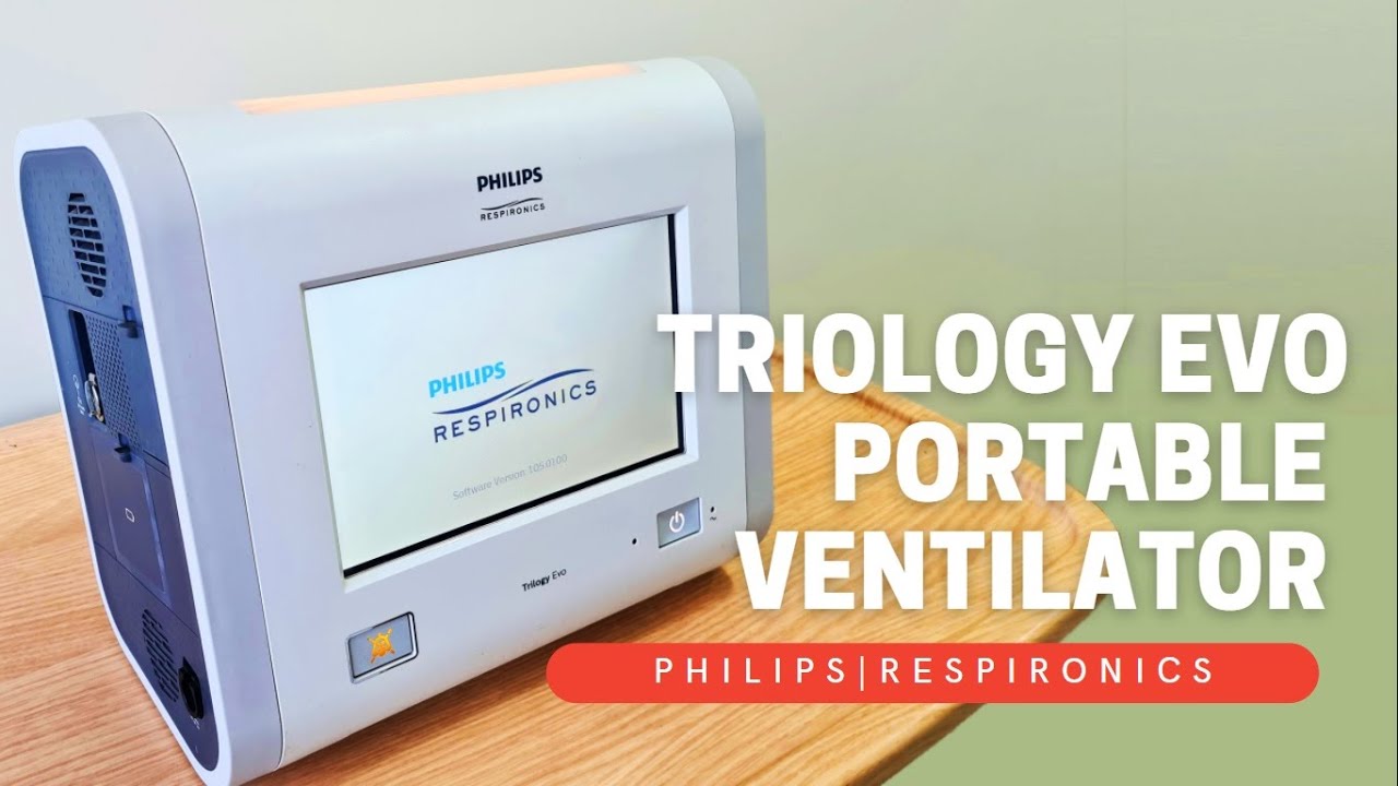 Trilogy EVO | Philips | Respironics | How to use | How to replace battery | Demo |