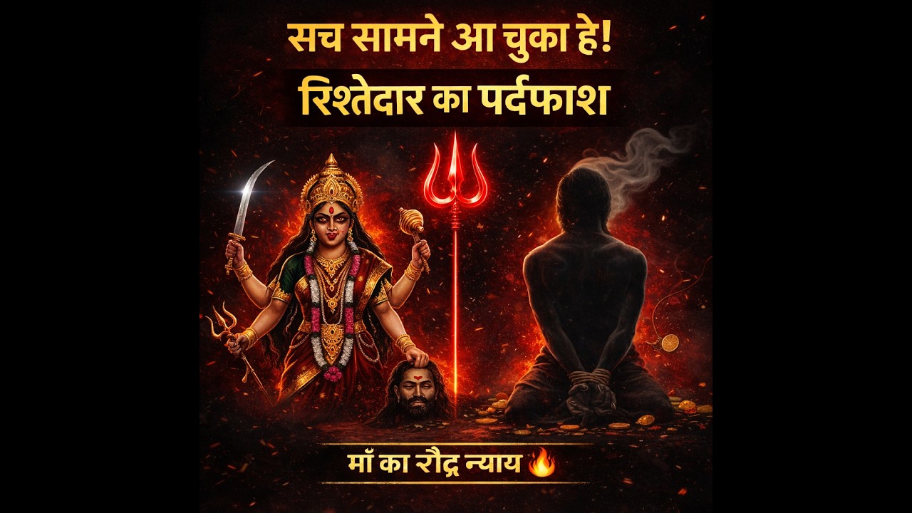 🕉️999🔱इस रिश्तेदार ने ही किया है तुम्हारा बंधन : माँ काली ने उतारा नकाब !🚩