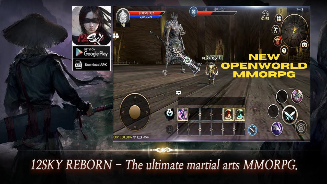 12Sky Reborn Gameplay | NEW OPEN WORLD MMORPG #f2p #12skyreborn #mmorpg #openworldmmorpg
