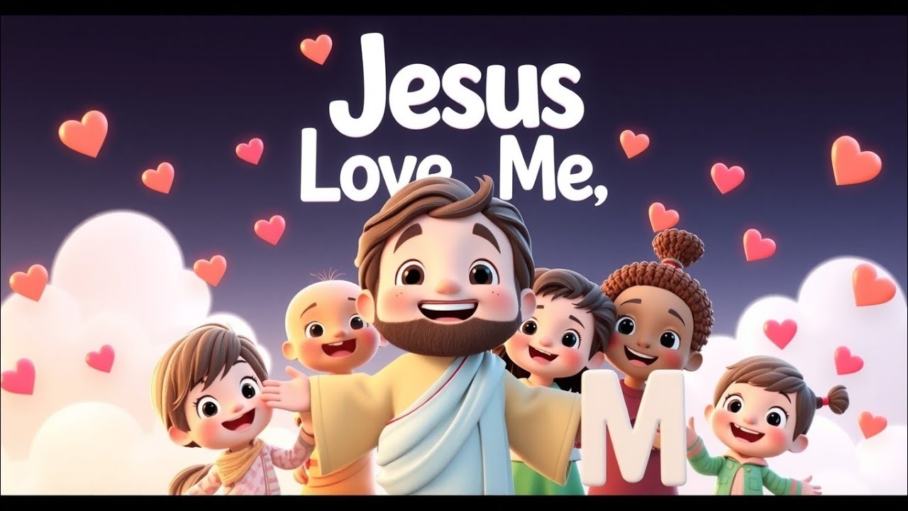 Jesus Loves Me ❤️ | Christian Kids Song#Kidssongs#Nurseryrhymes#toddlerssong