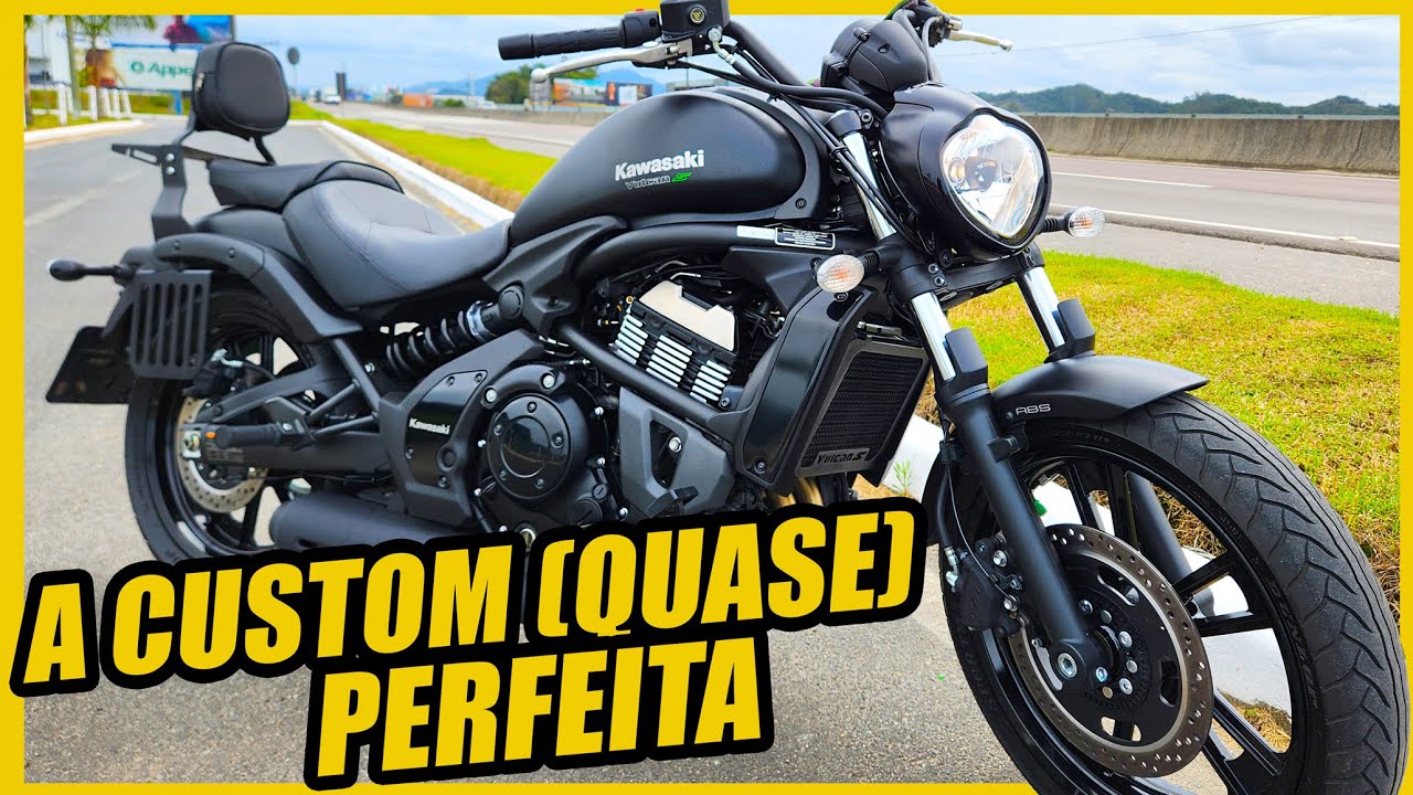 A CUSTOM (QUASE) PERFEITA *AVALIAÇÃO COMPLETA KAWASAKI VULCAN S 650*