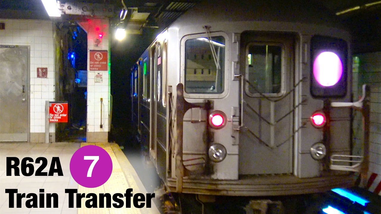 ⁴ᴷ R62A 7 Train transfer at Atlantic Avenue - Barclays Center