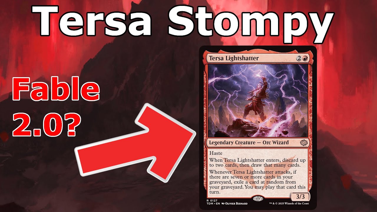GOODBYE, MAGUS OF THE MOON!  Tersya Lightshatter Stompy (Legacy Moon Stompy MTG)
