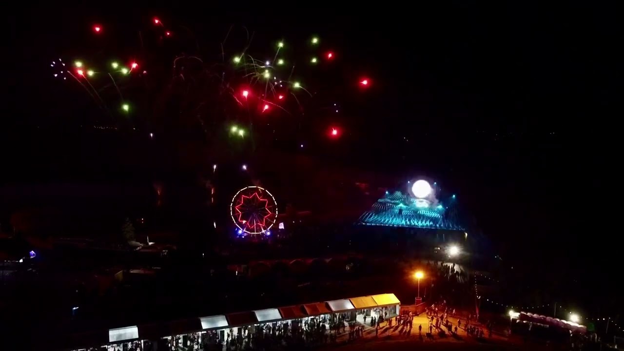 Titanium festival 2024 fireworks drone video. @dimitrik.official #titaniumfestival #ravelife
