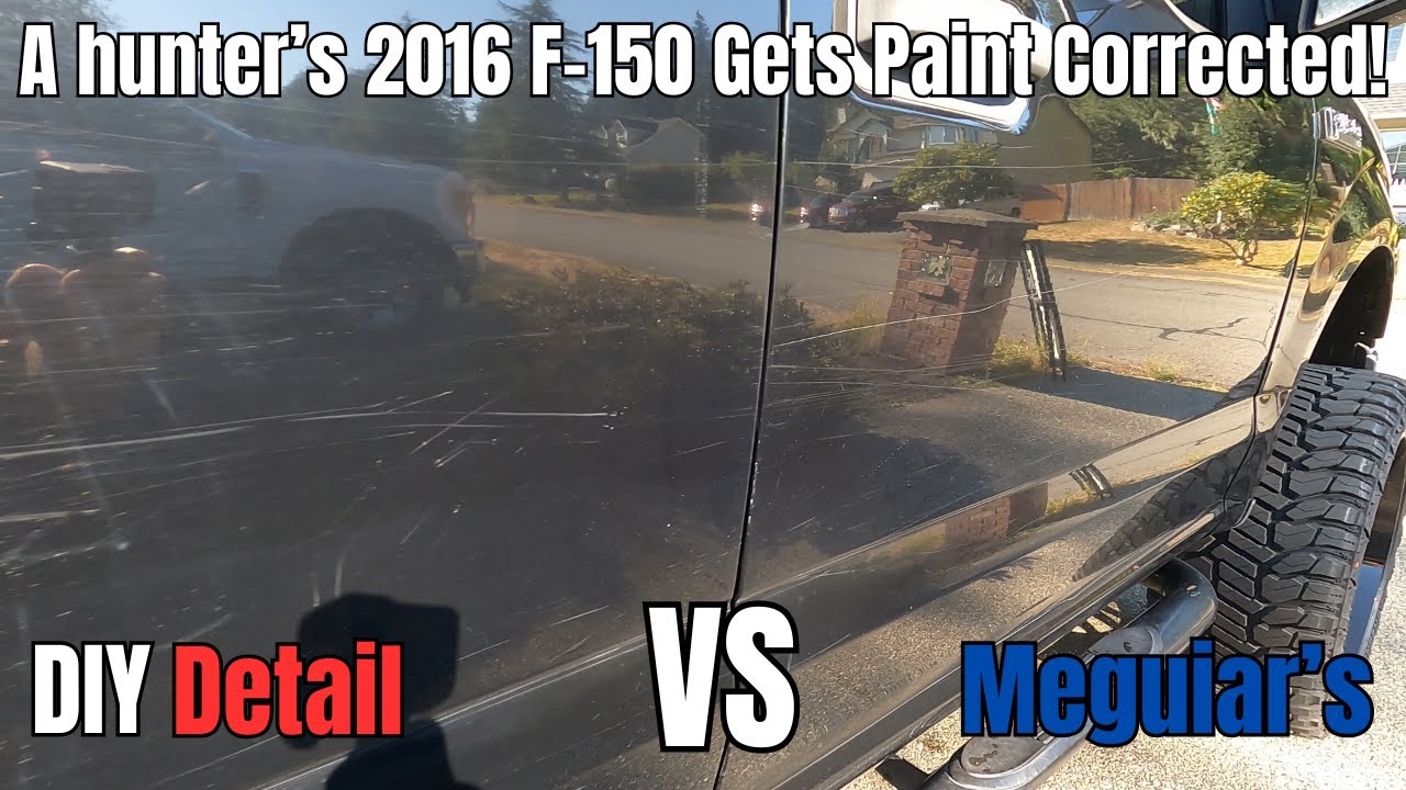 Paint Correction On A 2016 F-150 Truck (Hunter & Car Wash Guy) By Lake Stevens Auto Detailing