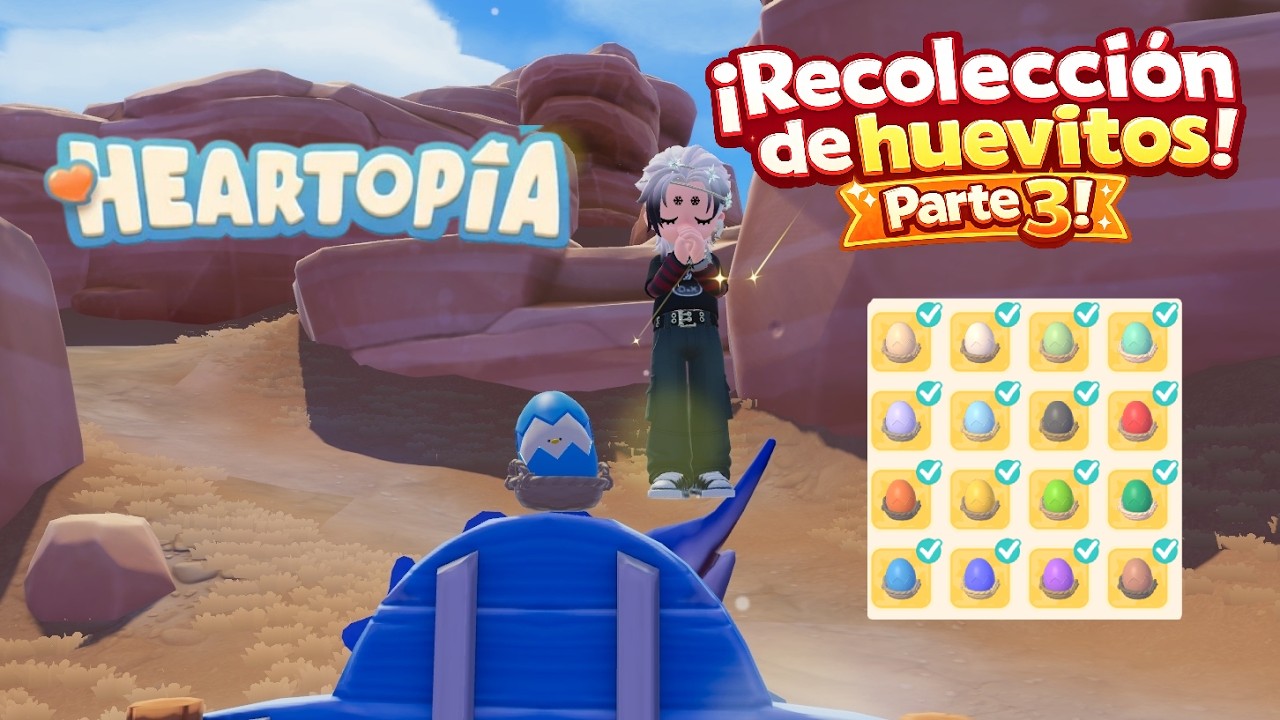 ¡Las Ubicaciones de los 4 Huevos Finales en Heartopia! 🥚✨ (Parte 3)