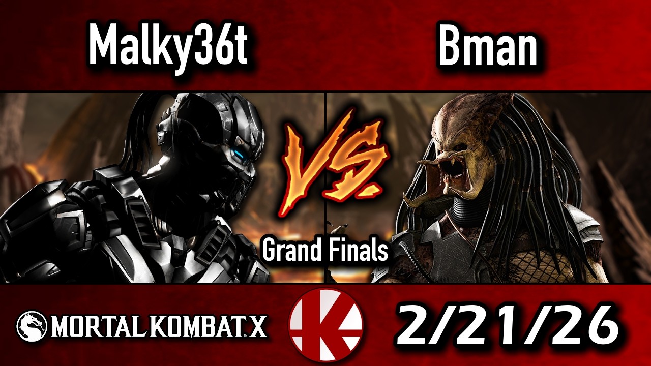 MKX - Malky36t (Triborg) vs. Bman (Predator) - Grand Finals