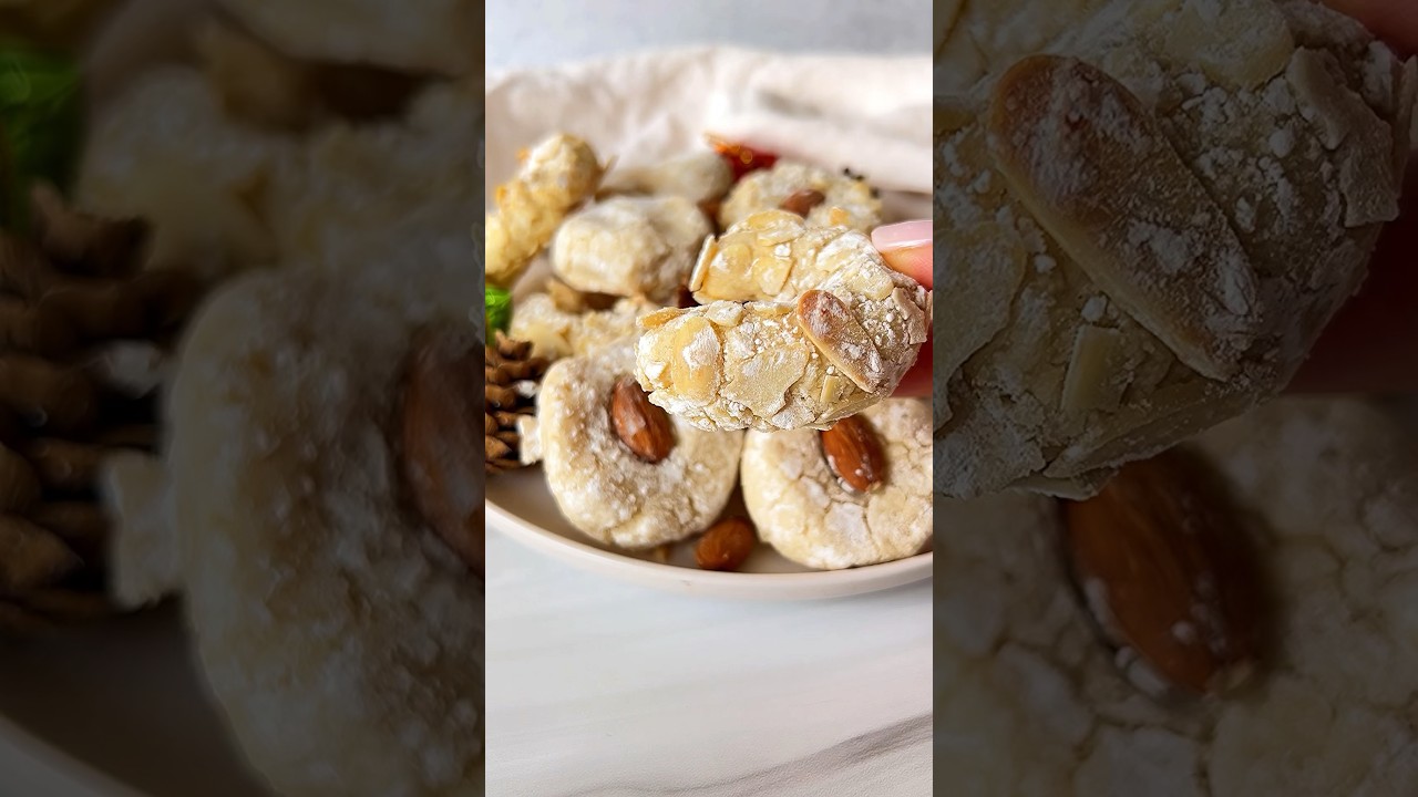 ПРОСТОЕ ИТАЛЬЯНСКОЕ ПЕЧЕНЬЕ ИЗ 4 ИНГРЕДИЕНТОВ 🤤 