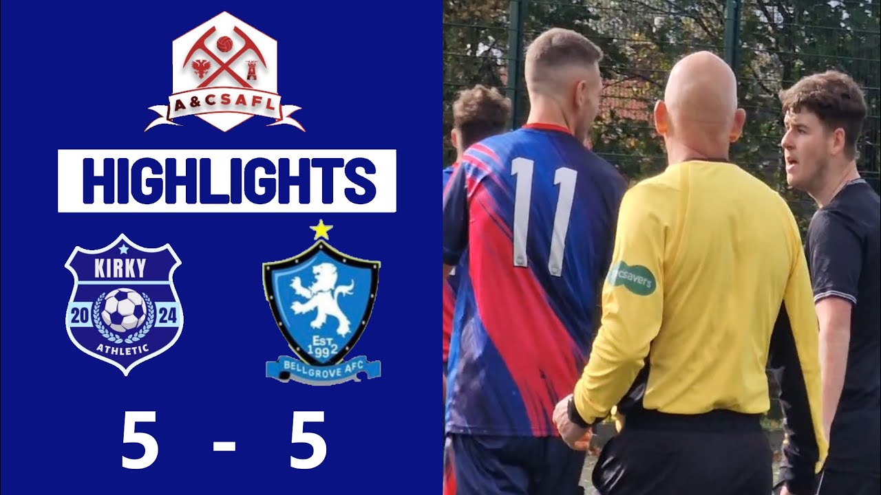 Kirkintillock Athletic vs Bellgrove AFC: Highlights : 05/10/25