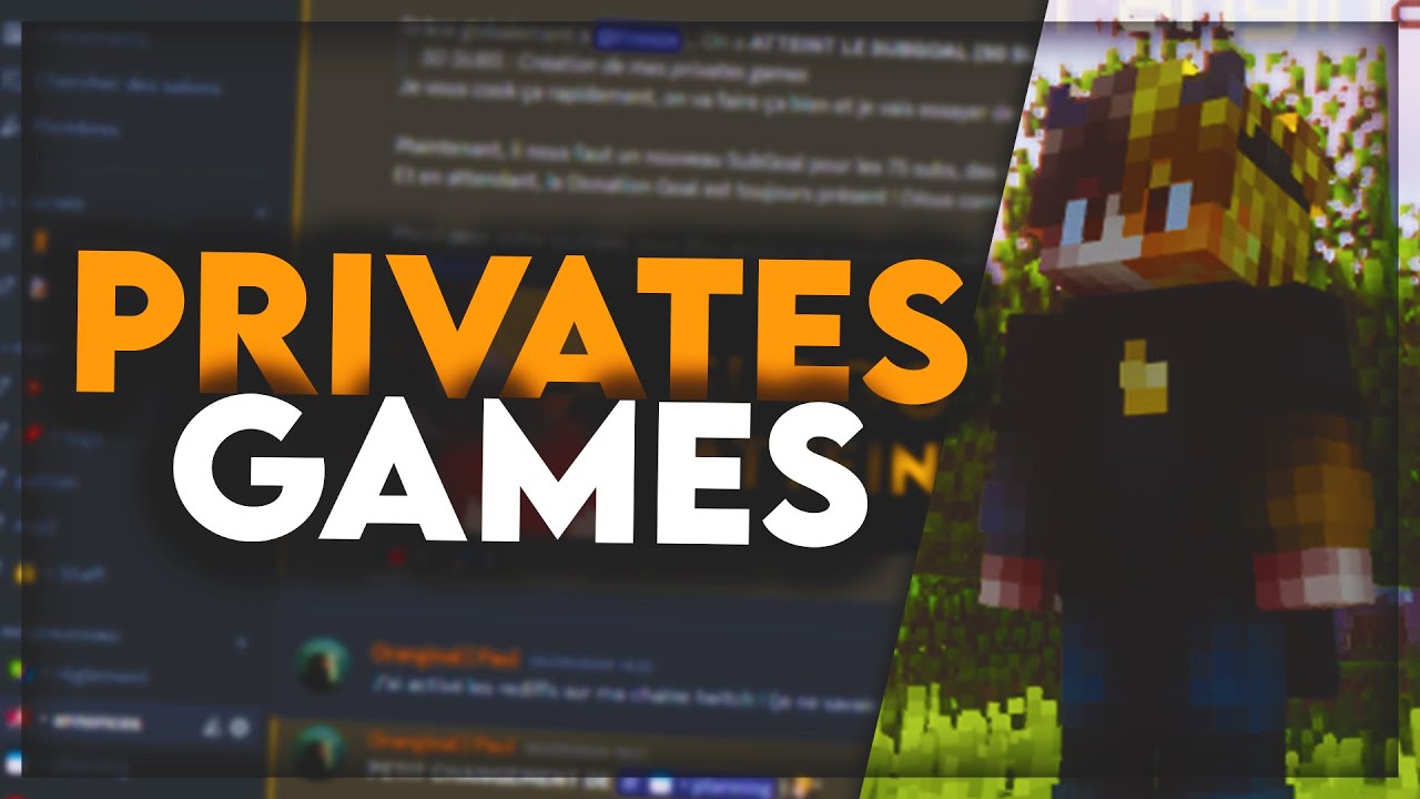 J'OUVRE MES PROPRES GAMES ! (mais pas qu'en UHC..)