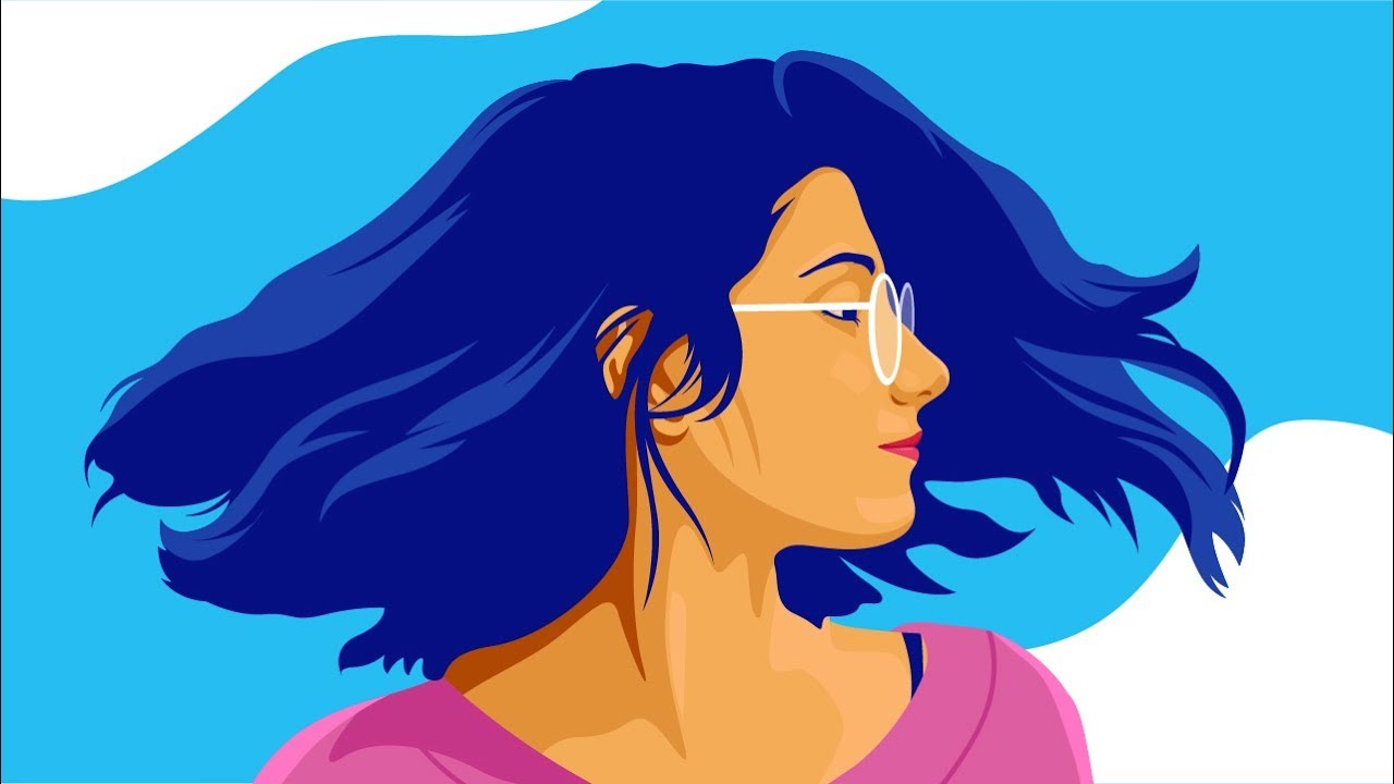 How to create Portrait Flat Illustration based on photo in Adobe Illustrator