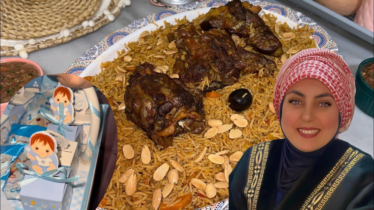 ضفنا على اهلي🥰مرة اخوي جابت بيبي 🍼 ||كبسة لحم 🥩