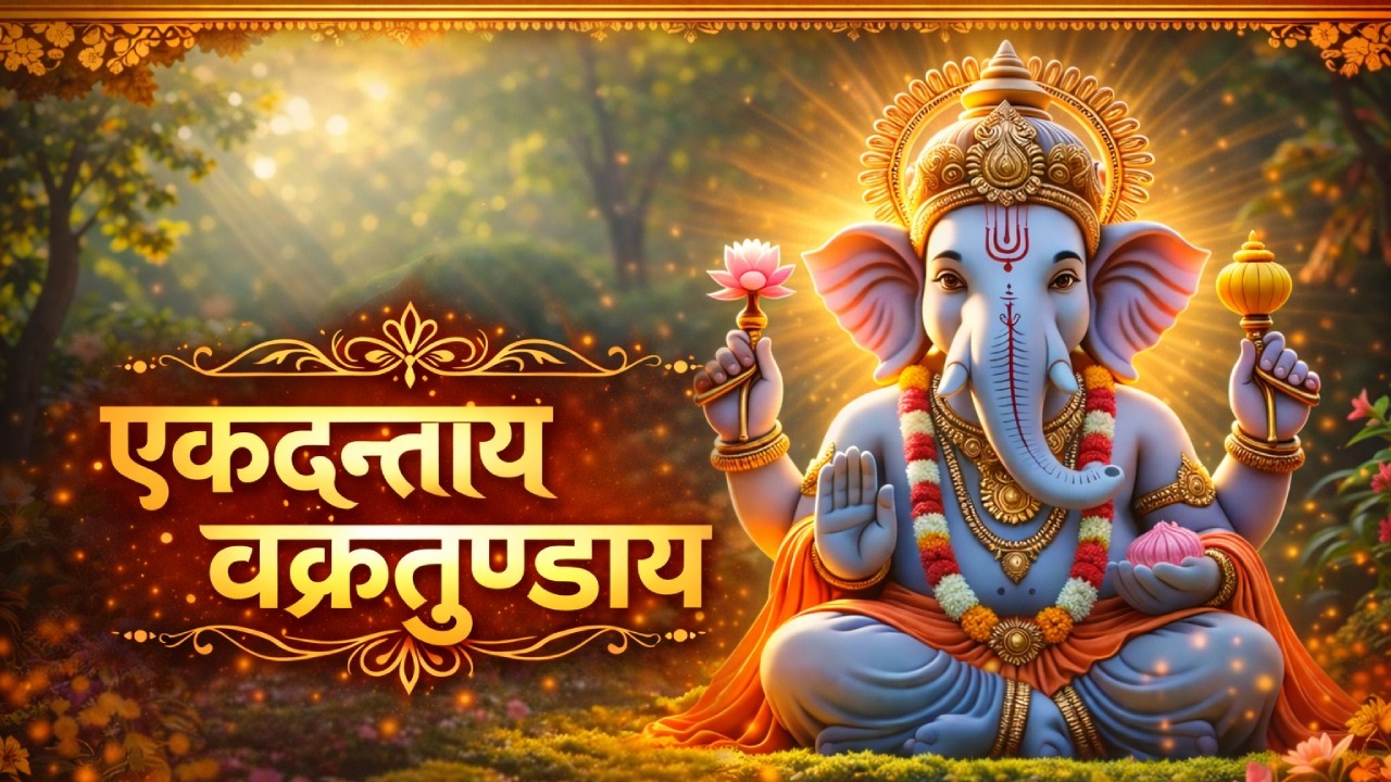 एकदन्ताय वक्रतुण्डाय | Ekadantaya Vakratundaya | Sacred Ganesh Bhajan | Setu TV