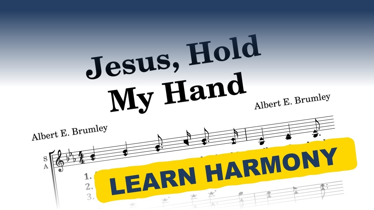 Jesus, Hold My Hand | Full SATB Vocal Guide | E♭ Major