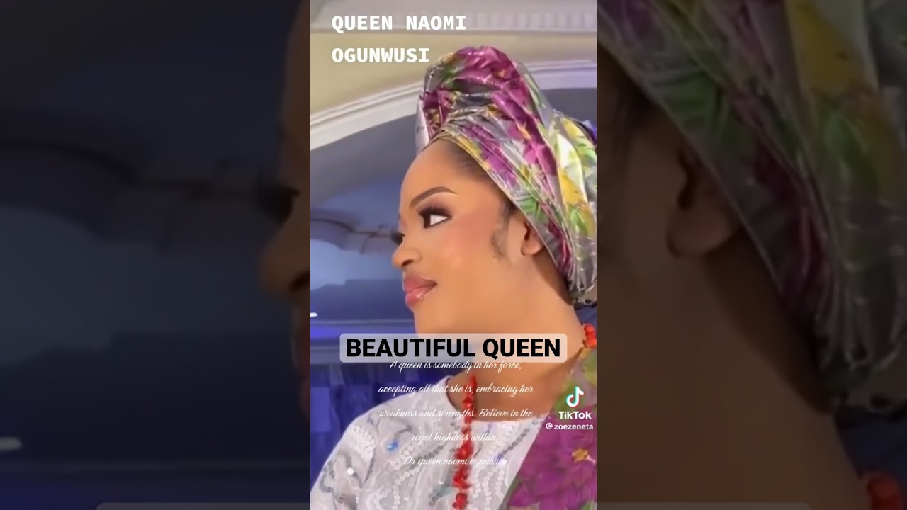 SUCH A BEAUTIFUL QUEEN #ooniofife #queennaomi #queennaomiogunwusi #shortsfeed