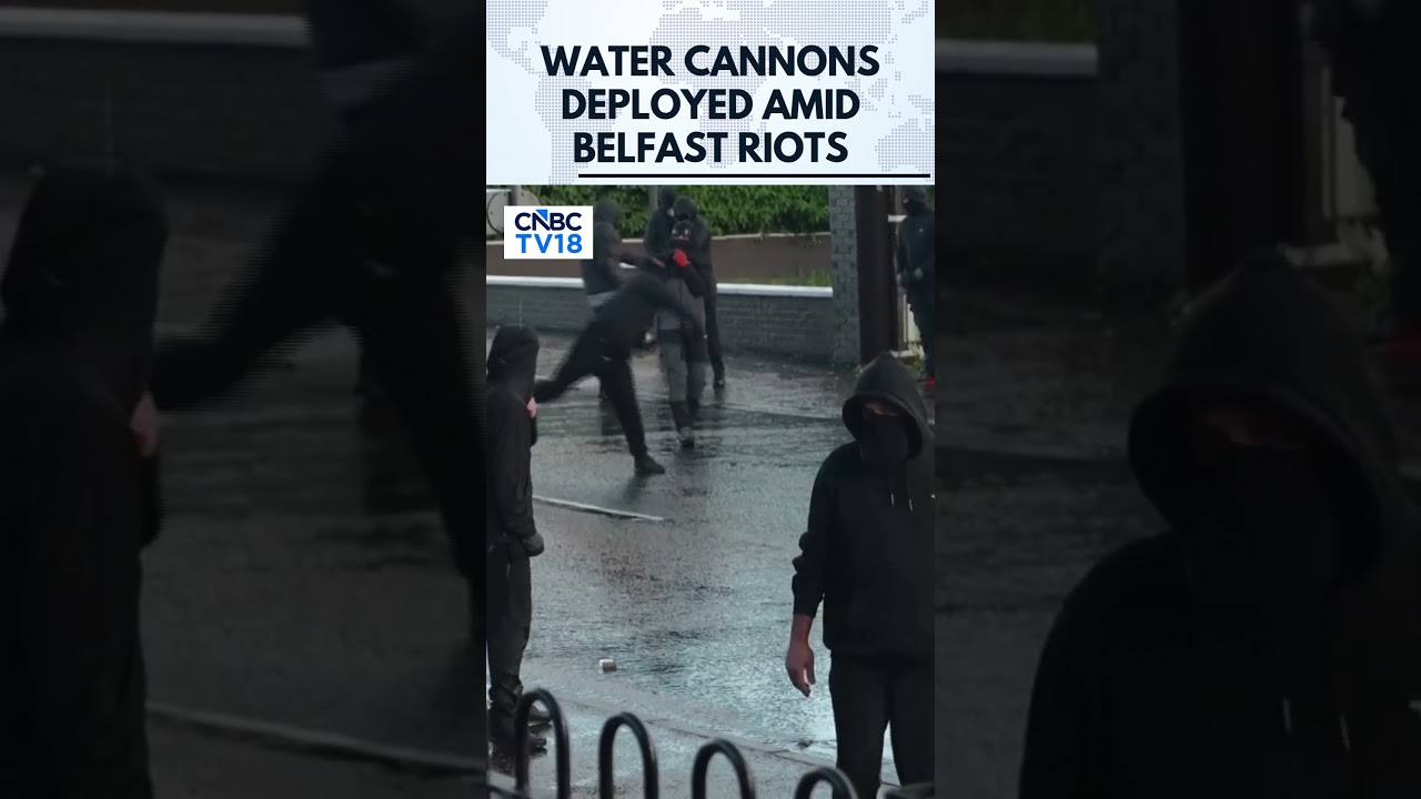 Water Cannons Deployed As Anti-Immigrant Riots Escalate In Belfast | Northern Ireland | N18G