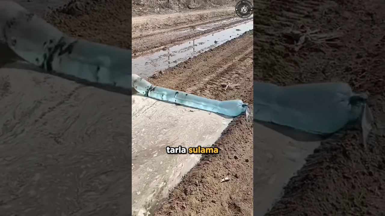 En İlginç Tarla Sulama Yöntemi 💦 🌾 😮
