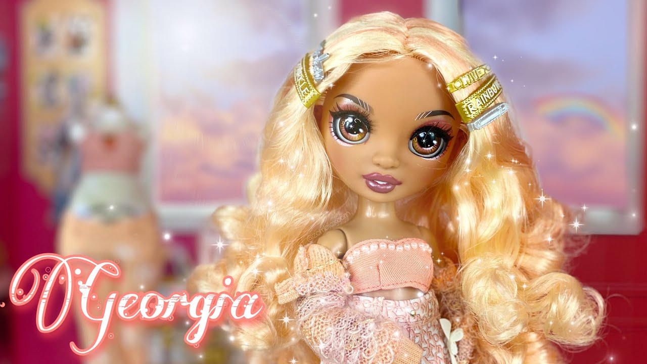 Rainbow High Series 3 Georgia Bloom Doll Review! | Zombiexcorn