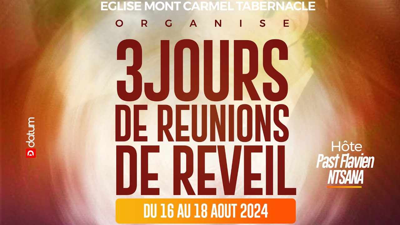 REUNION DE REVEIL | Jour 1 | Past TIMOTHEE KOMBE, Pst ALBAN SAMBA