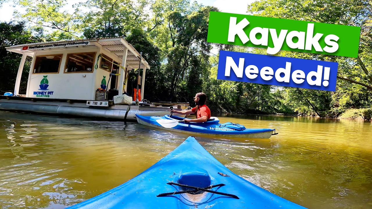 Exploring New Territory! (Deploy the Kayaks!)