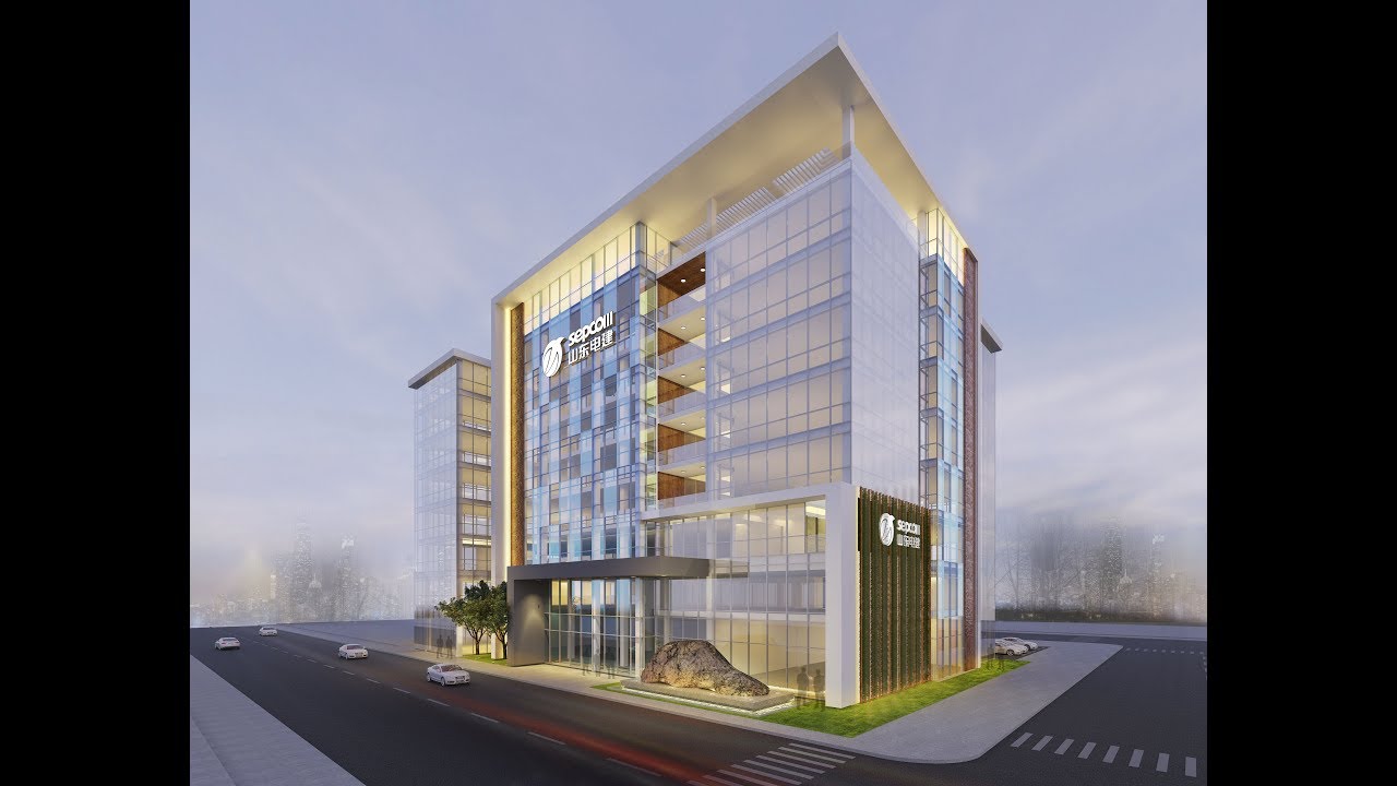 Concept Design of Office & Residential Building in Al Furjan, Dubai, UAE